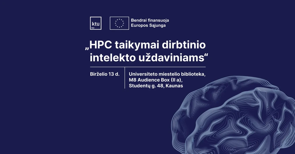 Maketas Renginiui Ktuedu Mokymai Hpc Dirbtinio Intelekto Galia 1 1024x536